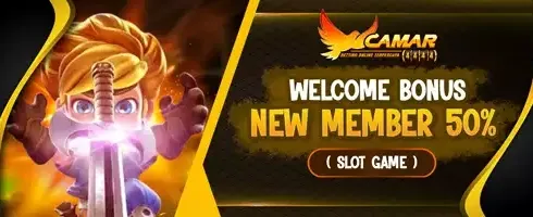 Bonus New Member 100% promotion banner